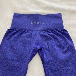 NVGTN NV Seamless Leggings Electric Blue - Size XS